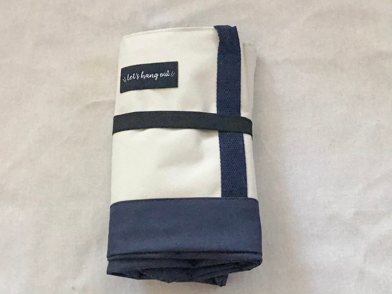 ダイソーのレジかごバッグ