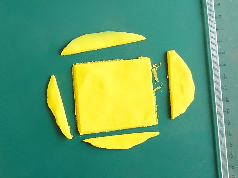 おうちでハンバーガー屋さんごっこ 軽量紙粘土工作