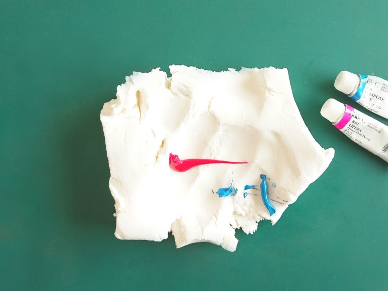 おうちでハンバーガー屋さんごっこ 軽量紙粘土工作 アイス