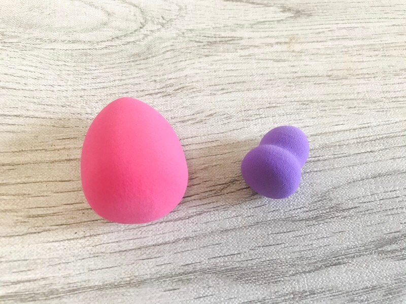 セリアメイクスポンジ2個セット