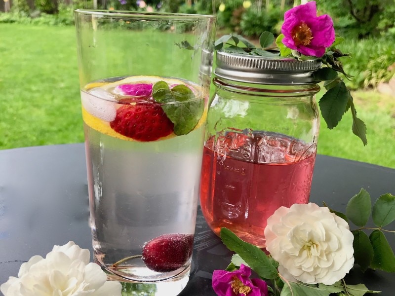 rose lemonade
