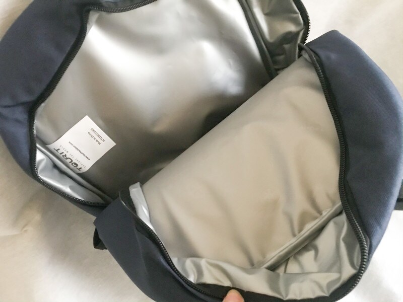 リュック全体が保冷バッグになっている保冷リュック