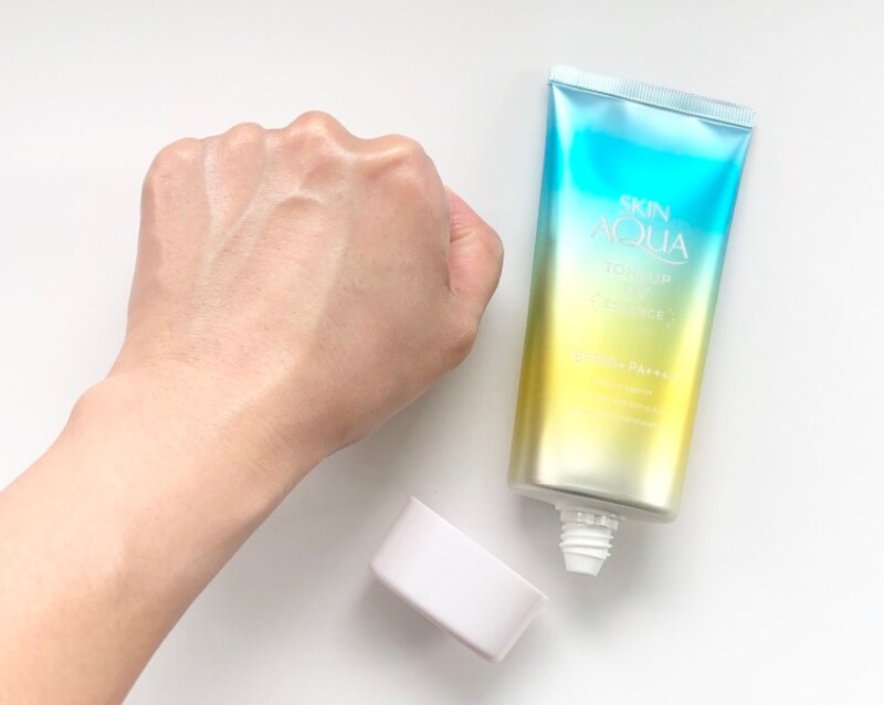 日焼け止め,UV対策,紫外線,スキンアクア®,トーンアップUVエッセンスMa,赤みカバー