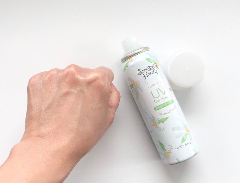 日焼け止め,UV対策,紫外線,日焼け止めスプレー,ベキュアハニー,ワンダーハニー,エッセンスUVひんやり透明スプレー,シトラスソルベ