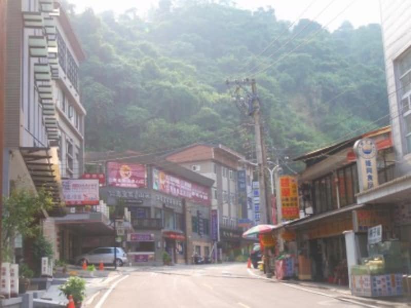 まるで日本の里山の温泉地のような風情。台湾中西部の関子嶺温泉