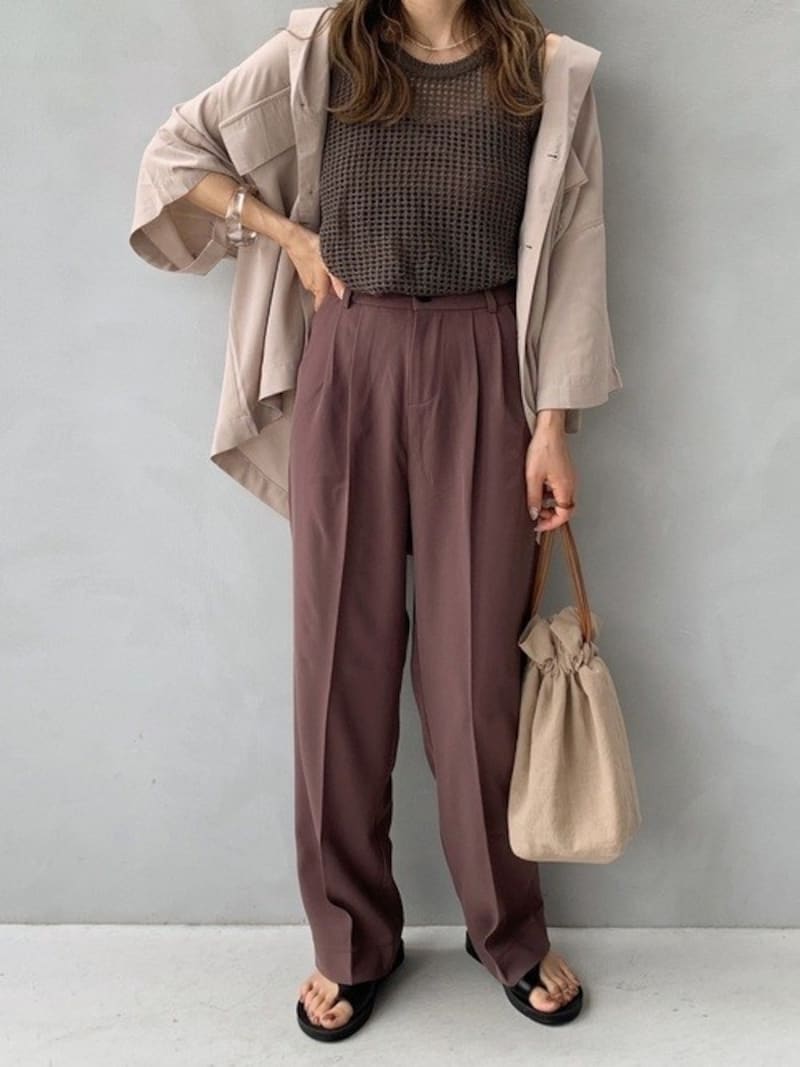 ブラウン系のワントーンはおしゃれ上級者なイメージに　出典：WEAR