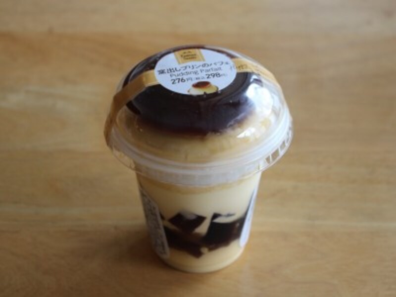 窯出しプリンのパフェ