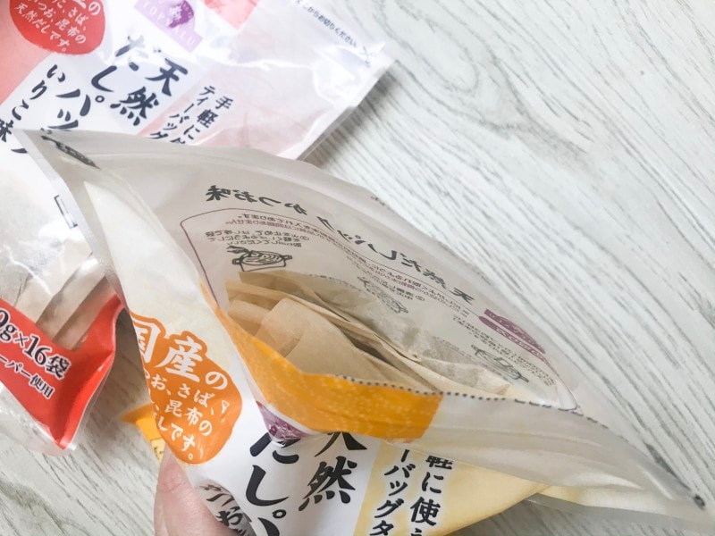 トップバリュの出汁パック