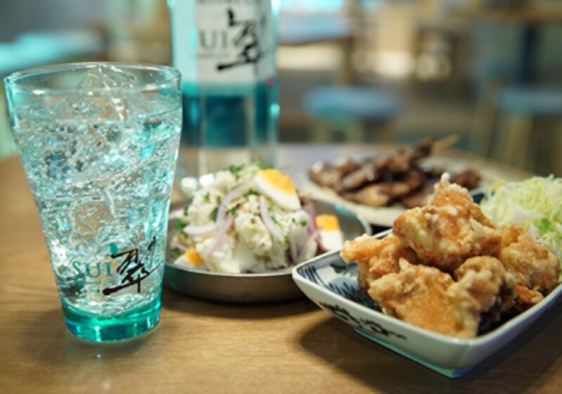 翠は料理とともに