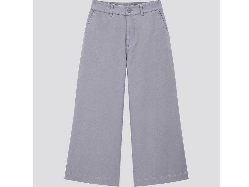 ユニクロ　ワイドクロップドパンツ　2990円（税抜）