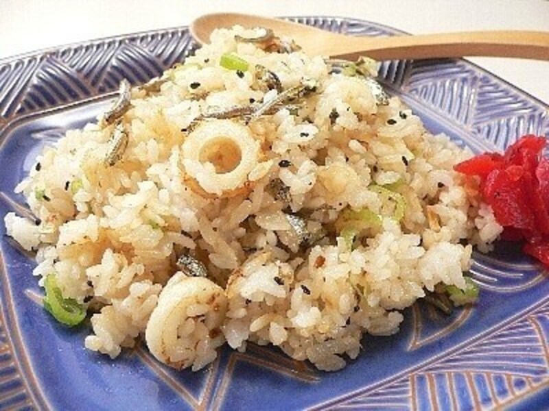 煮干しチャーハン