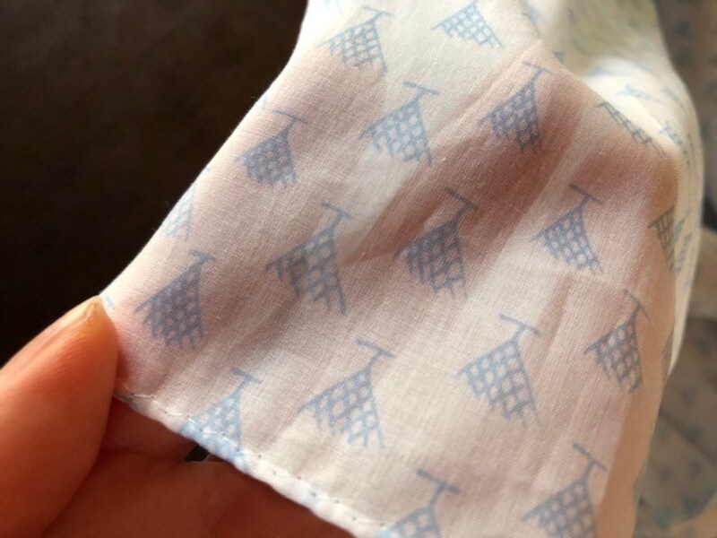 漁師が使う網をイメージした「網干」。縁起がいいとされる模様