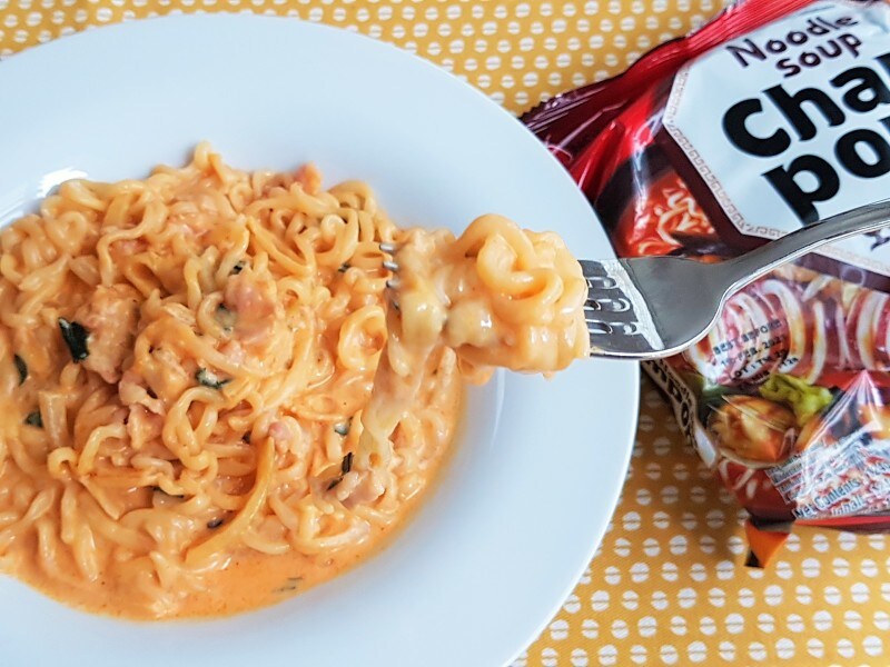 カルボナーラ風チャンポン