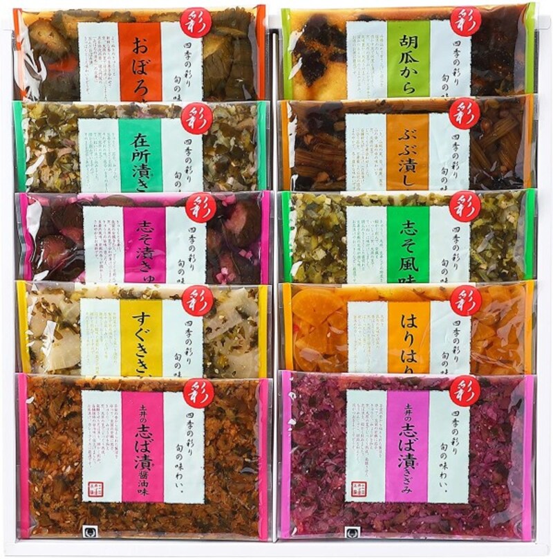 土井志ば漬本舗「大原の里 W20」(出典:Amazon)