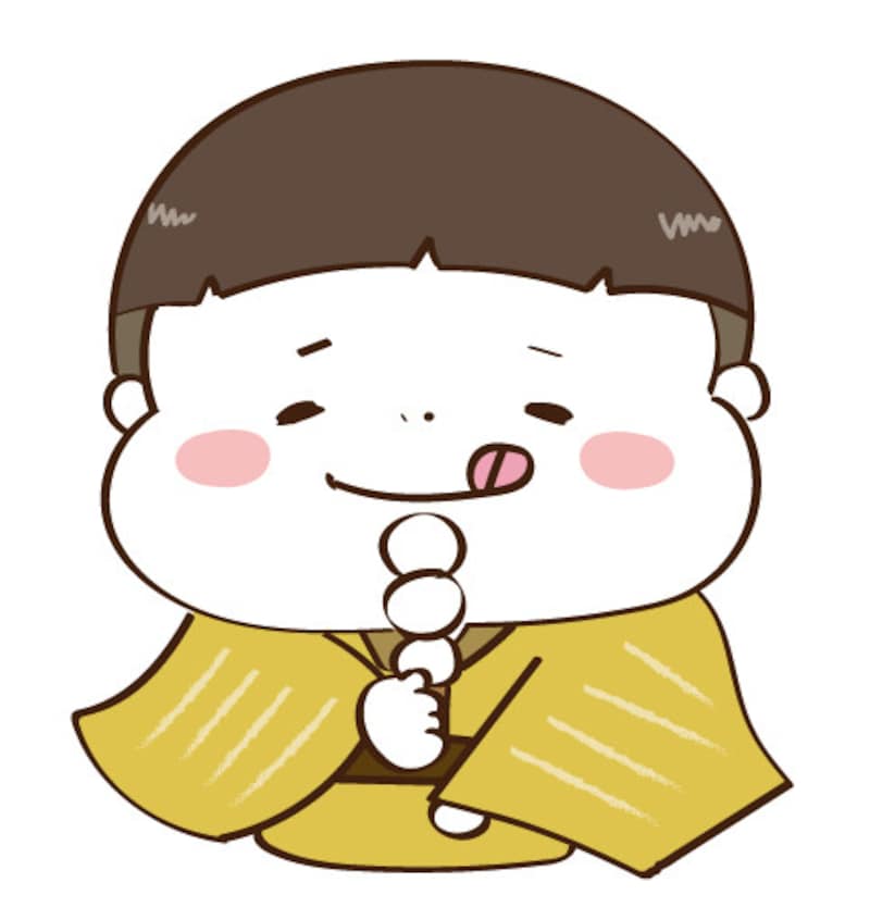 お月見イラスト 月見 十五夜 子ども 無料 フリー かわいい カラー