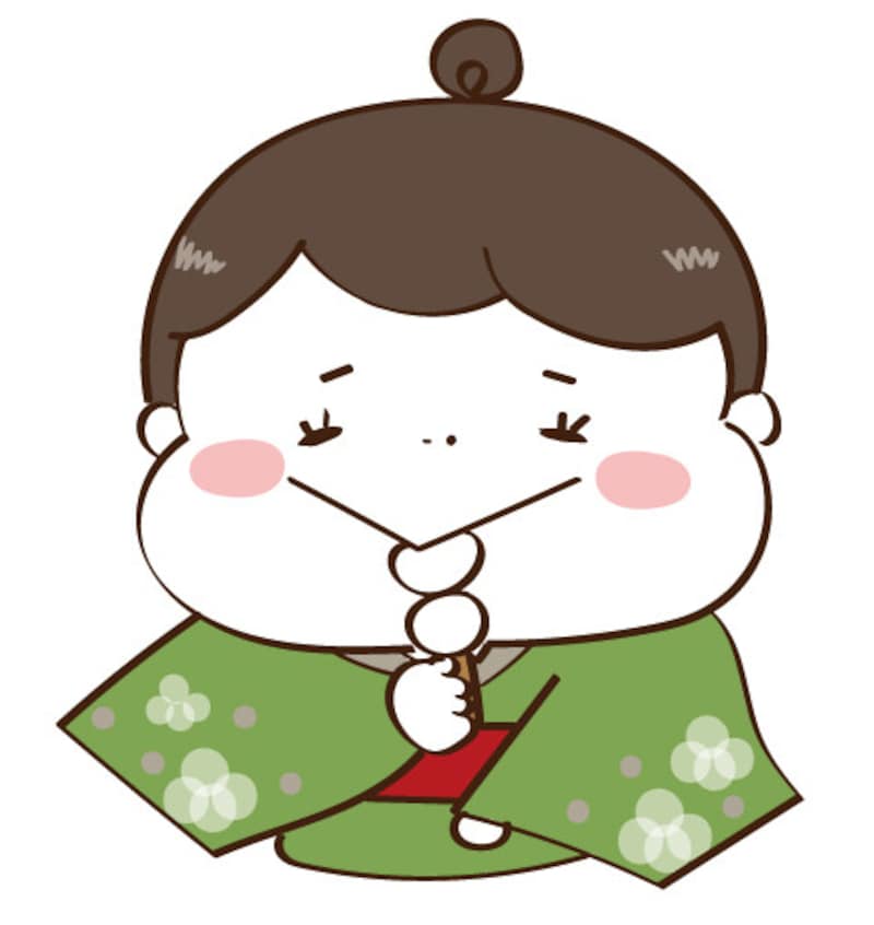 お月見イラスト 月見 十五夜 子ども 無料 フリー かわいい カラー