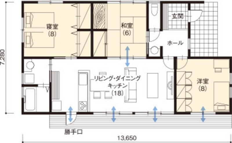 2 2 若者人気も上昇中 平屋住宅ならではの贅沢な時間 木造住宅 木の家 All About