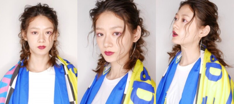 おすすめ3：華やか三つ編みおさげ（画像提供：bangs［バングス］）