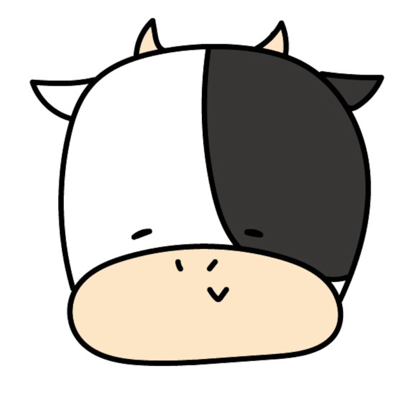 うし 牛 ウシ 丑 イラスト 年賀状 2021 干支 無料 フリー かわいい カラー