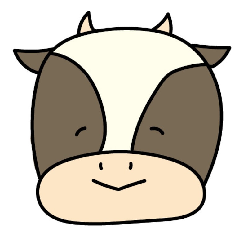 うし 牛 ウシ 丑 イラスト 年賀状 2021 干支 無料 フリー かわいい カラー