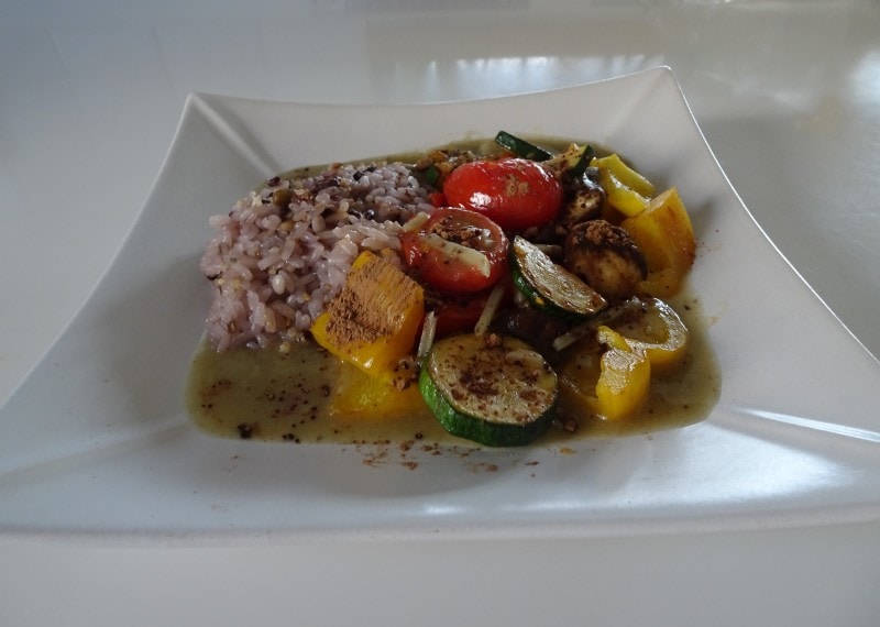 グリーンカレーとキャロブ