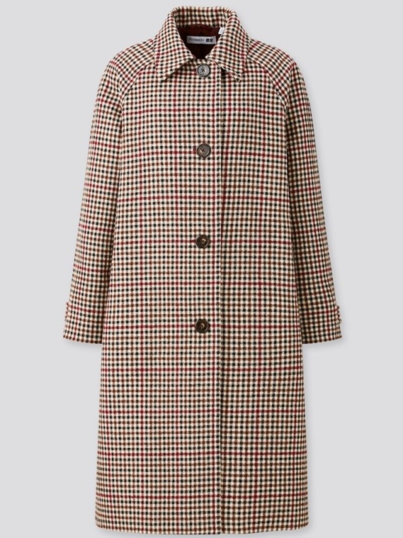 ユニクロ ステンカラーコート 12900円(税抜)