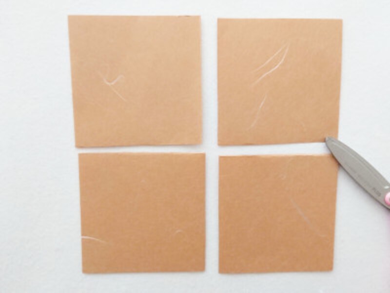 ペーパーファンのハロウィンオーナメントを手作り