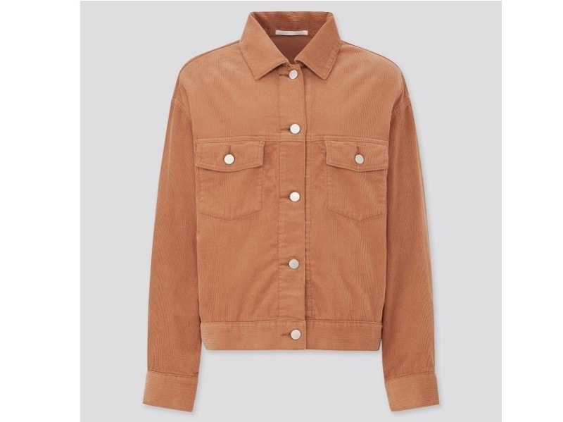 ユニクロ　コーデュロイリラックスジャケット　3990円（税抜）