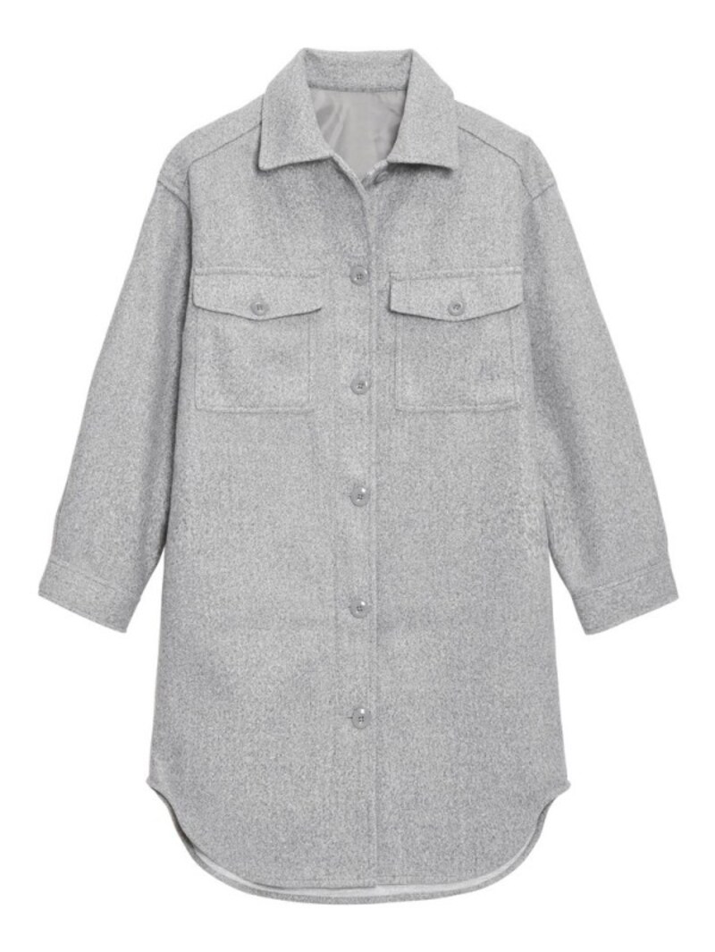 GU  ロングCPOジャケット  3990円（税抜）