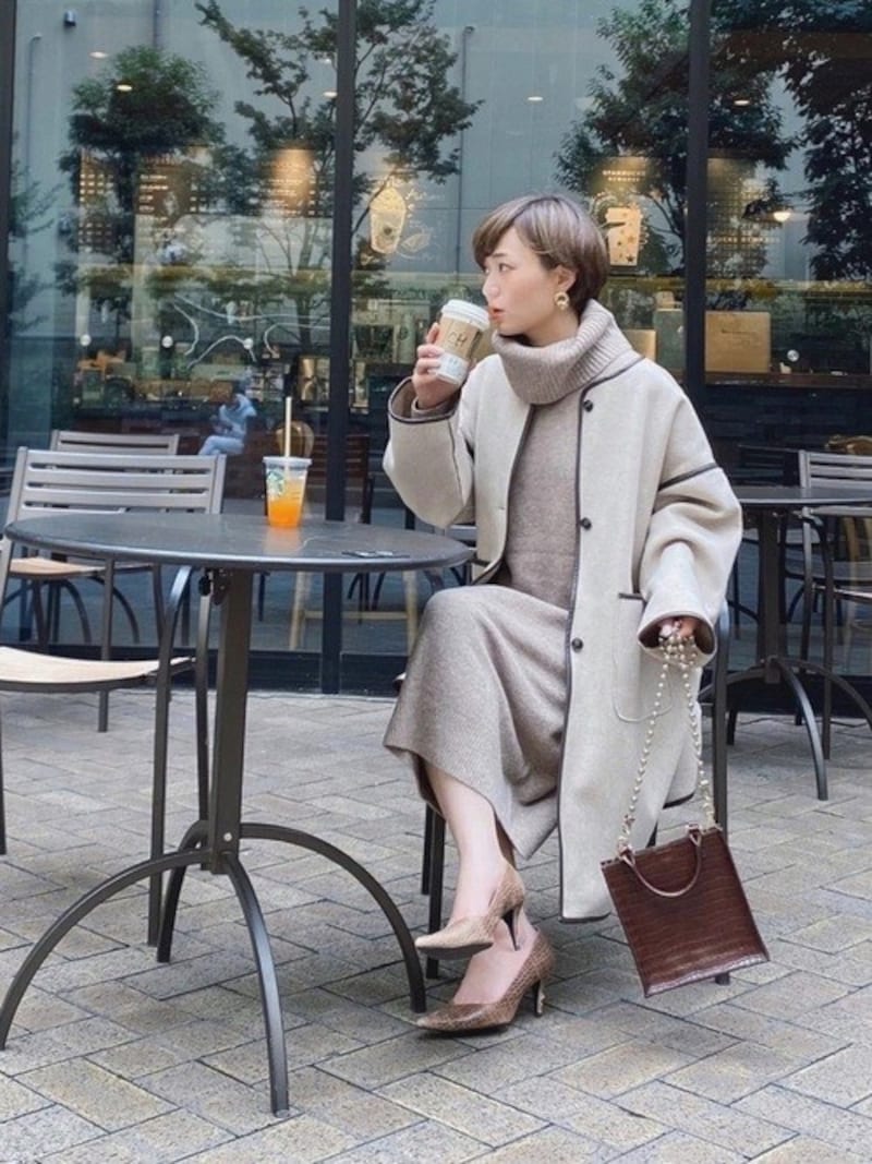 毎年出ているタートルネックのワンピースも見逃せないアイテムです　出典：WEAR