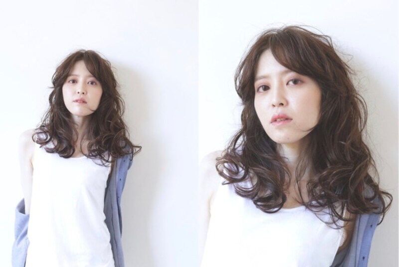 おすすめ3：フェミニンセミロング（画像提供：bangs［バングス］）