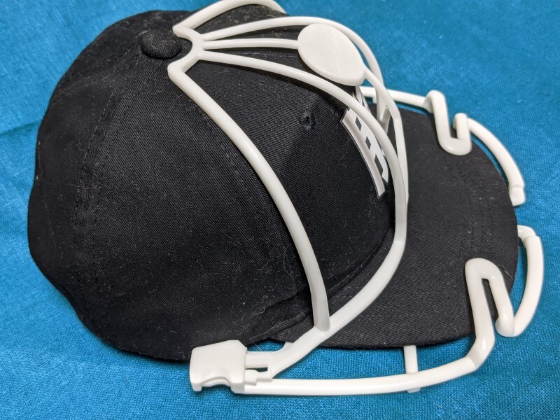 キャップウォッシャーにキャップをセットした状態