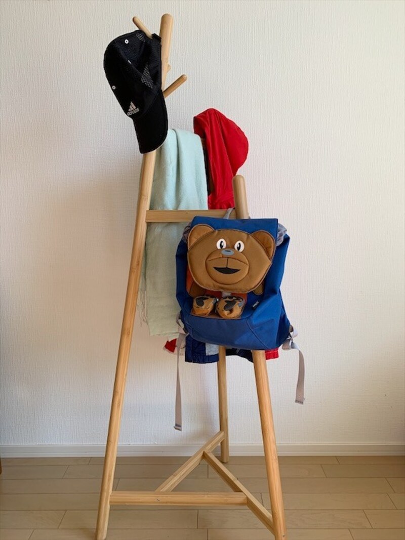 気軽にぱっとかけられるので、子供にも使いやすそうです