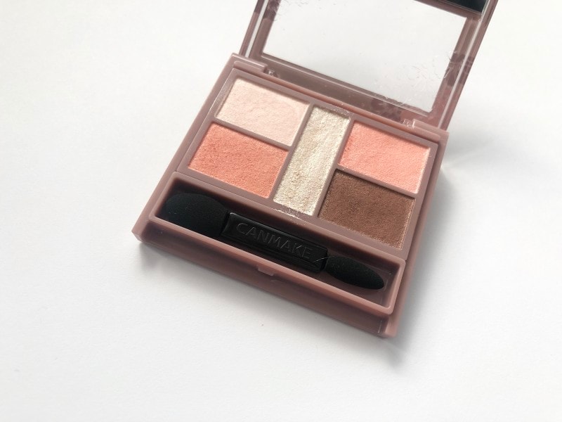 キャンメイク,パーフェクトスタイリストアイズ,アプリコットピーチ,アイシャドウ