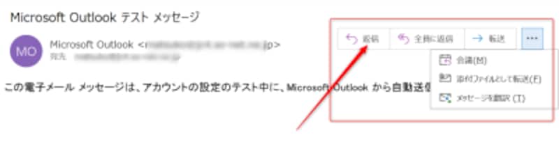 メール返信