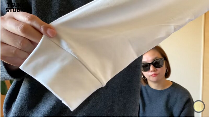 ヒートテックコットンクルーネックT（長袖）