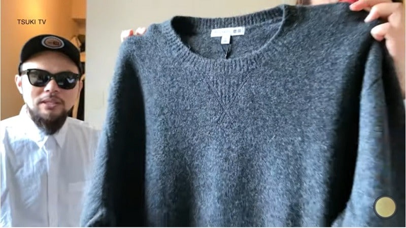 スフレヤーンクルーネックセーター（長袖）ウィメンズ