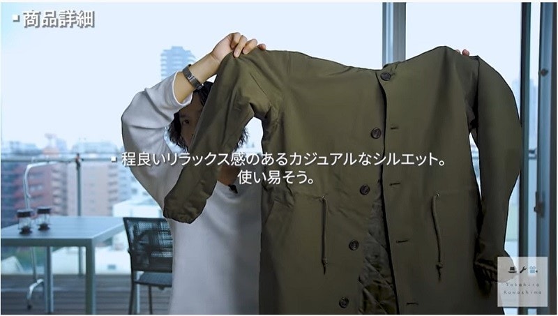 UNIQLOandJW ANDERSONモッズコート