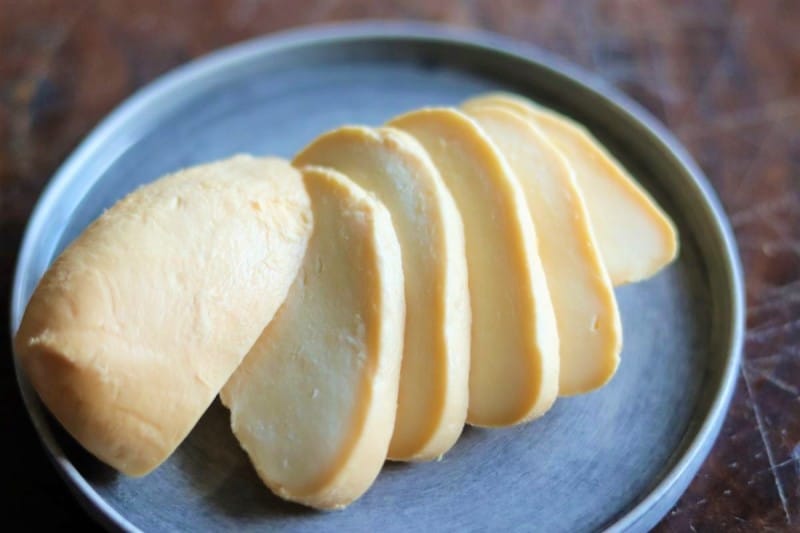 チーズ、モッツァレラ、味噌漬け