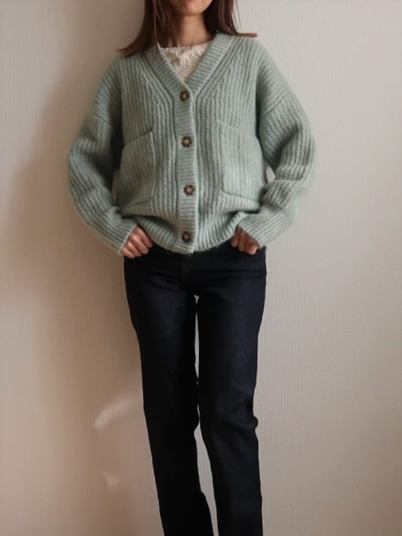 商品画像：5990円！ZARAのきれい色ふんわりカーディガンが買い [レディース 2