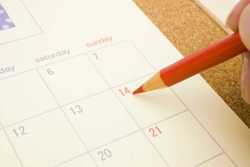 大掃除のチェックリスト ゴミ収集日