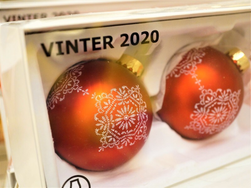 VINTER 2020 クリスマスオーナメントとボールオーナメント