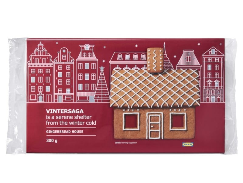 VINTERSAGA　ジンジャーブレッドハウス　簡単に組み立てられるお菓子の家。