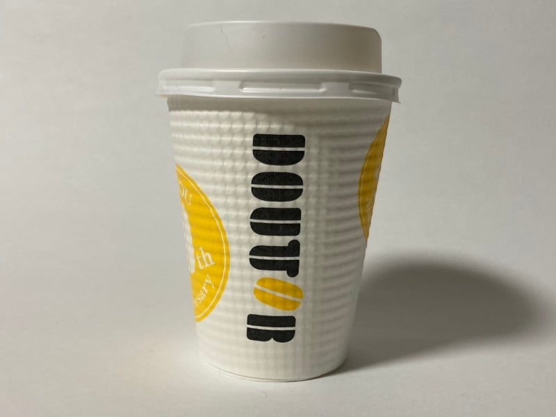 ドトールの断熱紙カップ