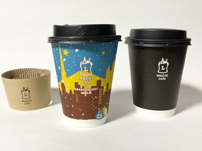 ローソンのコーヒー紙コップ