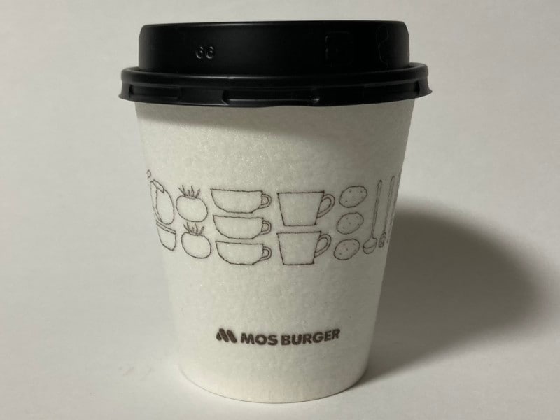 モスバーガーの紙コップ