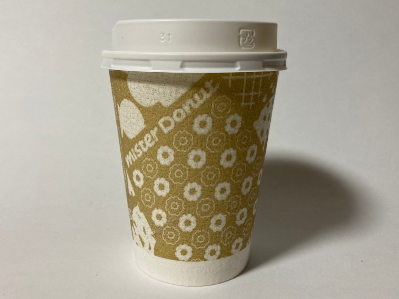 ミスタードーナツのコーヒー紙カップ