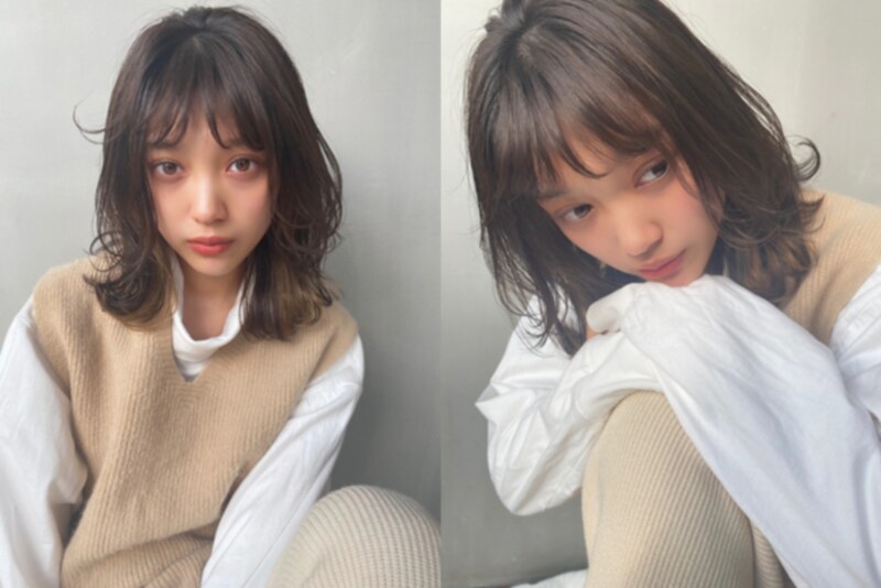 おすすめ3：ハネ感ベルフォルムミディ（画像提供：bangs［バングス］）