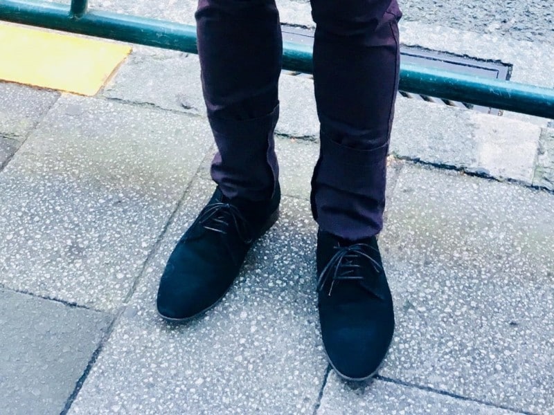 ワンクッションはじめソックスが完全に隠れる程度の丈感が主流だった00年代