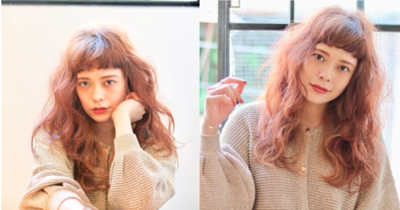 おすすめ3：ウェーブロング×ベイビーバング（画像提供：bangs［バングス］）